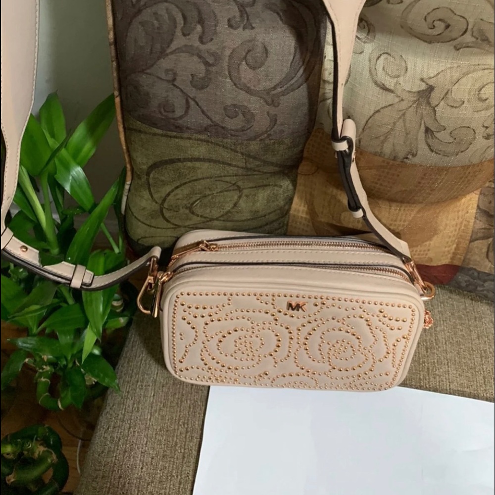 MK Studded Camera Bag